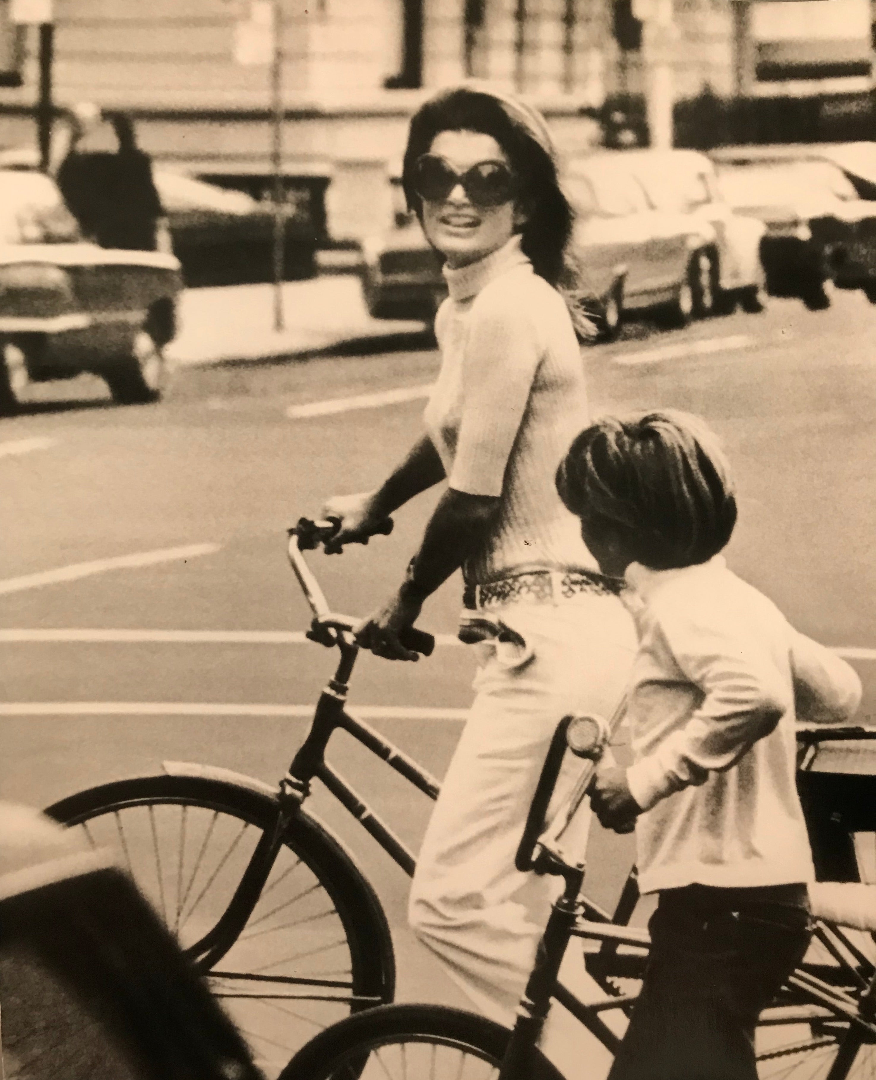 Ron Galella Jackie Onassis & John Jr. 1969